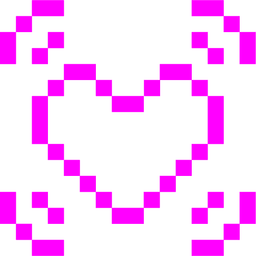 beating heart and alien monster