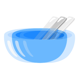 beating heart and bowl with spoon