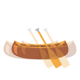 beating heart and canoe