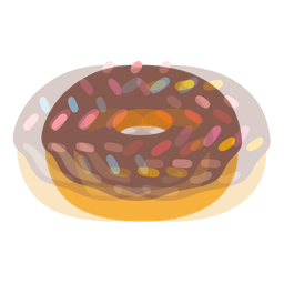 beating heart and doughnut