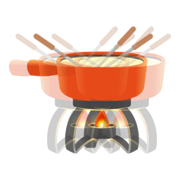 beating heart and fondue