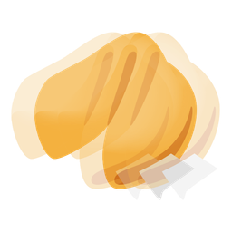 beating heart and fortune cookie