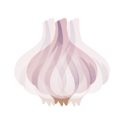 beating heart and garlic