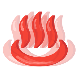 beating heart and hot springs