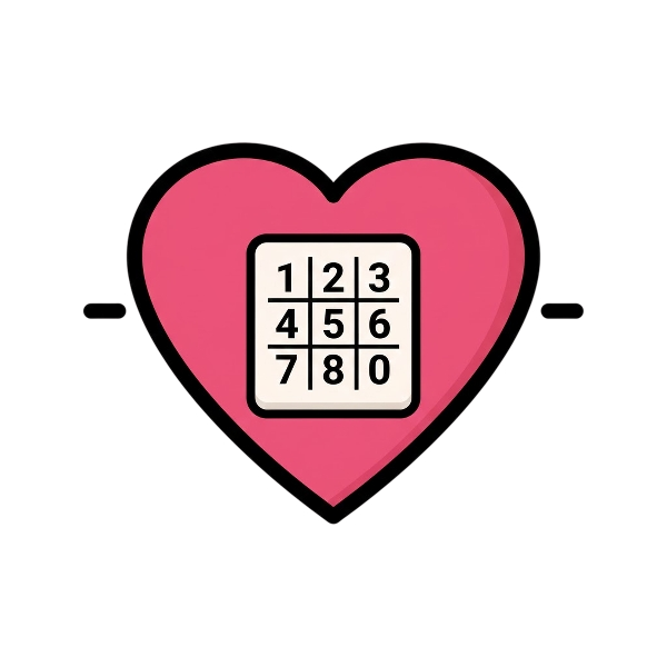 Beating heart and Input numbers