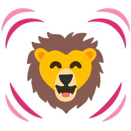 beating heart and lion