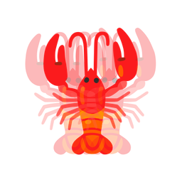 beating heart and lobster