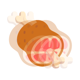 beating heart and meat on bone