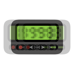 beating heart and pager