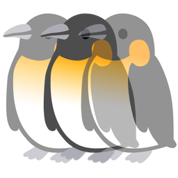 Beating heart and Penguin