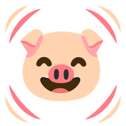 beating heart and pig face