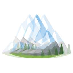 beating heart and snow-capped mountain