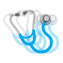 beating heart and stethoscope