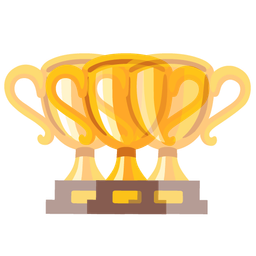 beating heart and trophy