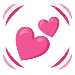 beating heart and two hearts