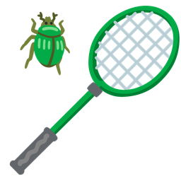 beetle and badminton
