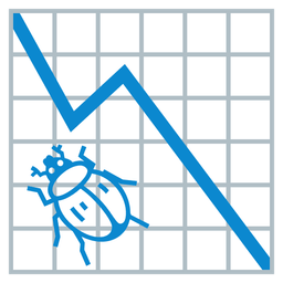 beetle and chart decreasing