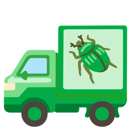 beetle and delivery truck