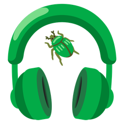 beetle and headphone