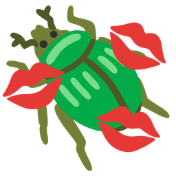 beetle and kiss mark