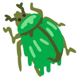 Beetle and Melting face