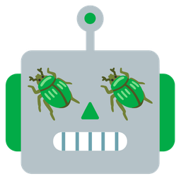 beetle and robot