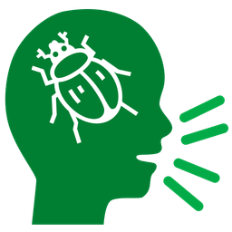 beetle and speaking head