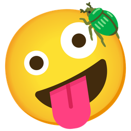 Beetle and Zany face