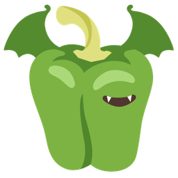 bell pepper and bat