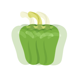 bell pepper and beating heart