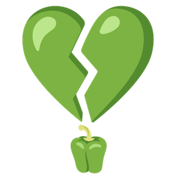 bell pepper and broken heart