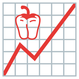bell pepper and chart increasing