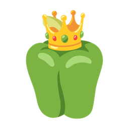 bell pepper and crown