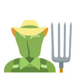 bell pepper and tractor