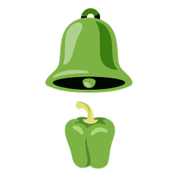 bell and bell pepper