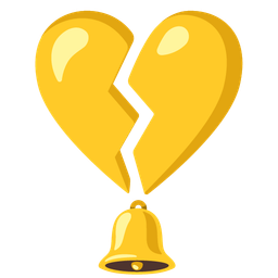 bell and broken heart