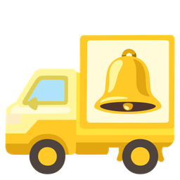 bell and delivery truck