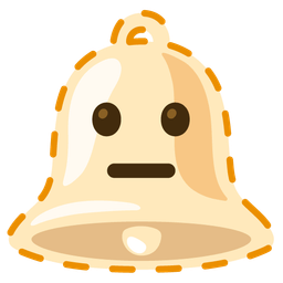 bell and dotted line face