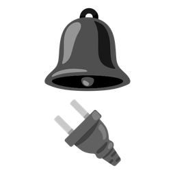 bell and electric plug