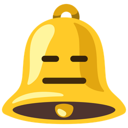 bell and expressionless face