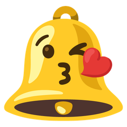 Bell and Face blowing a kiss