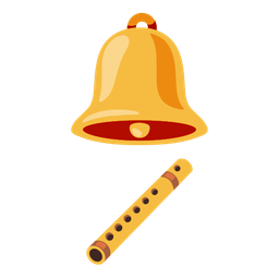 bell and flute