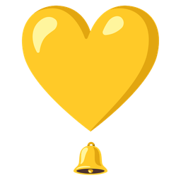 bell and heart exclamation