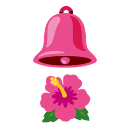 bell and hibiscus