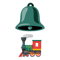 bell and locomotive