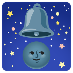 bell and new moon face