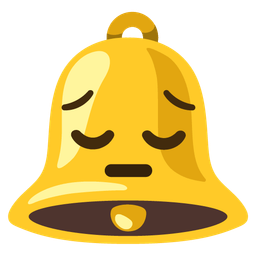 bell and pensive face