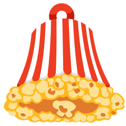 bell and popcorn
