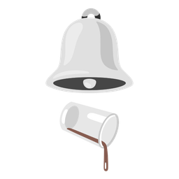 bell and pouring liquid