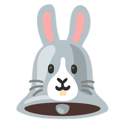 bell and rabbit face